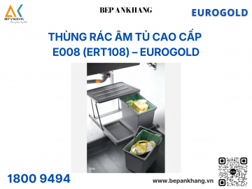 Thùng rác âm tủ cao cấp E008 (ERT108) – Eurogold